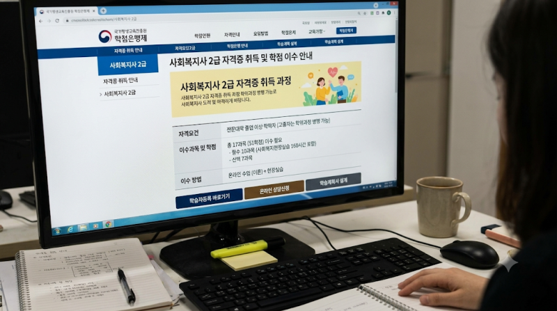 사회복지사2급 취득방법, 시험부터 찾았다면 순서가 다릅니다