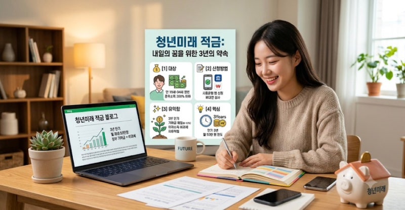 청년미래적금 총정리! 가입 대상, 혜택, 신청방법까지 한 눈에 보기