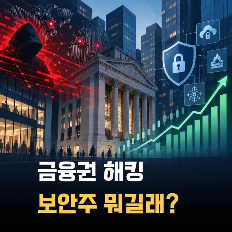"금융사 500곳 긴급점검" AI 해킹에 보안 관련주 찾아보니