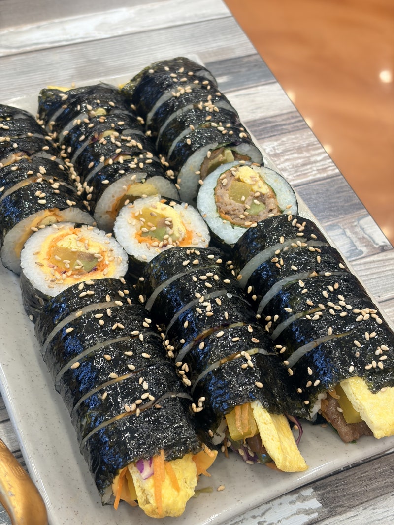 태백 황지동 맛집 핫플 즉석떡볶이와 김밥 3종 든든한 분식 한 상