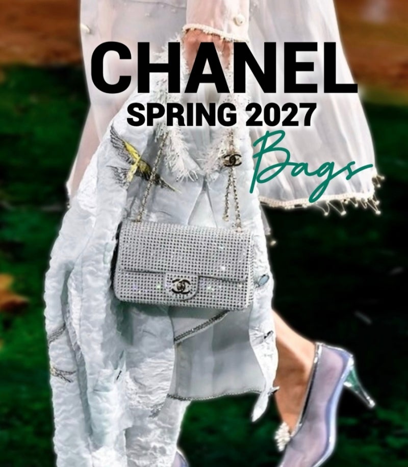 샤넬 2027 S/S 봄여름 컬렉션 런웨이 가방 신상