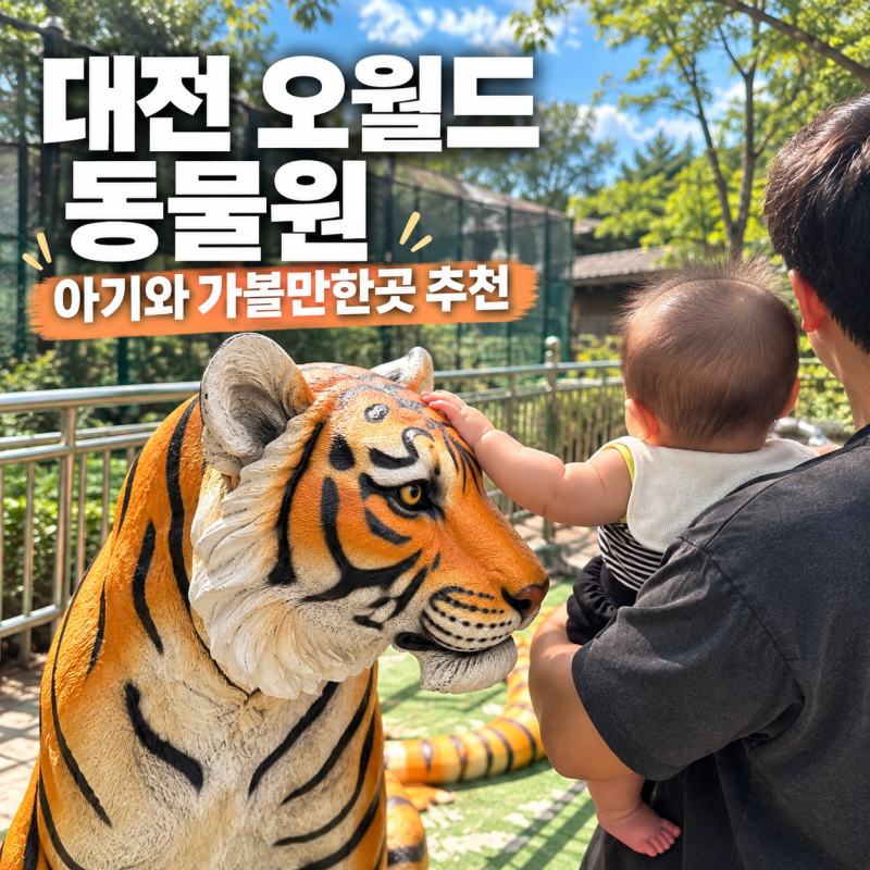 대전 아기랑 가볼만한곳｜오월드 동물원 아기와 다녀왔어요