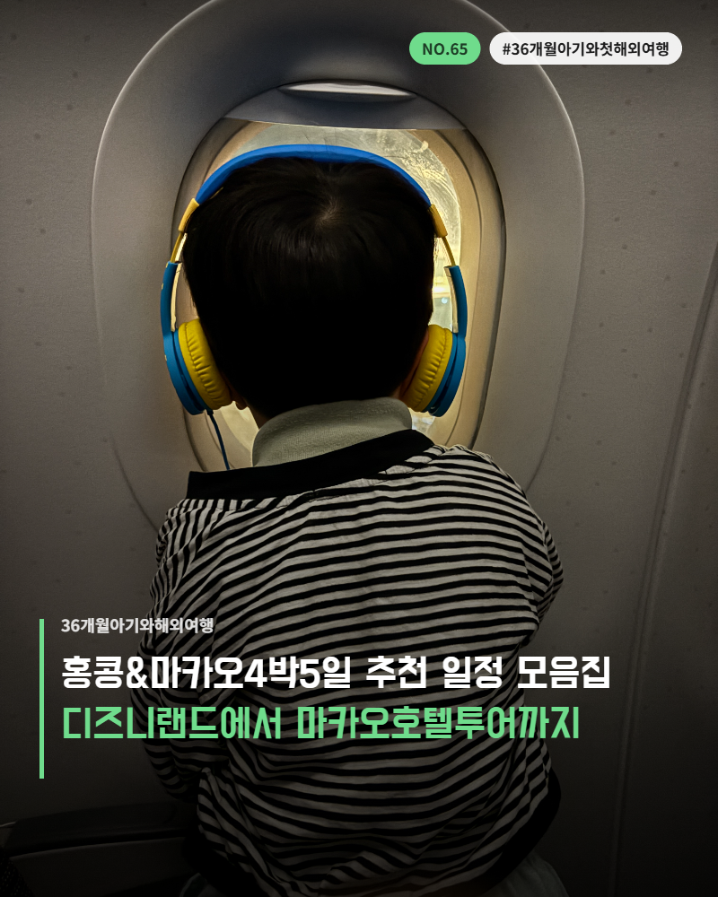 36개월 아이랑 홍콩 마카오 4박 5일 여행 일정 총정리, 디즈니랜드 할로윈 퍼레이드까지
