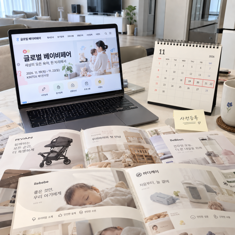 11월 코엑스 글로벌 베이비페어 일정과 무료입장 준비하는 법