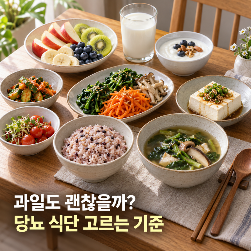 “과일도 먹으면 안 되는 건가?” 당뇨에 좋은음식 5가지와 고르는 기준