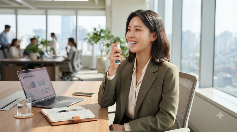 구강 스프레이 고르는 법, 입냄새 원인 차단 구강 건조증 케어 성분 정리