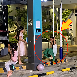 "감전되면 어쩌려고" 놀이터로 변모한 초급속 충전소...BYD 안전 문제 수면 위로