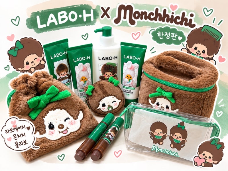 라보에이치 X 몬치치 콜라보｜제품부터 굿즈까지 알차다