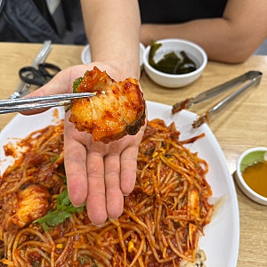 [화성/병점]외식장소추천 × 현지인 친구가 강추하는 노포감성 맛집 "통아구찜 화성병점점"