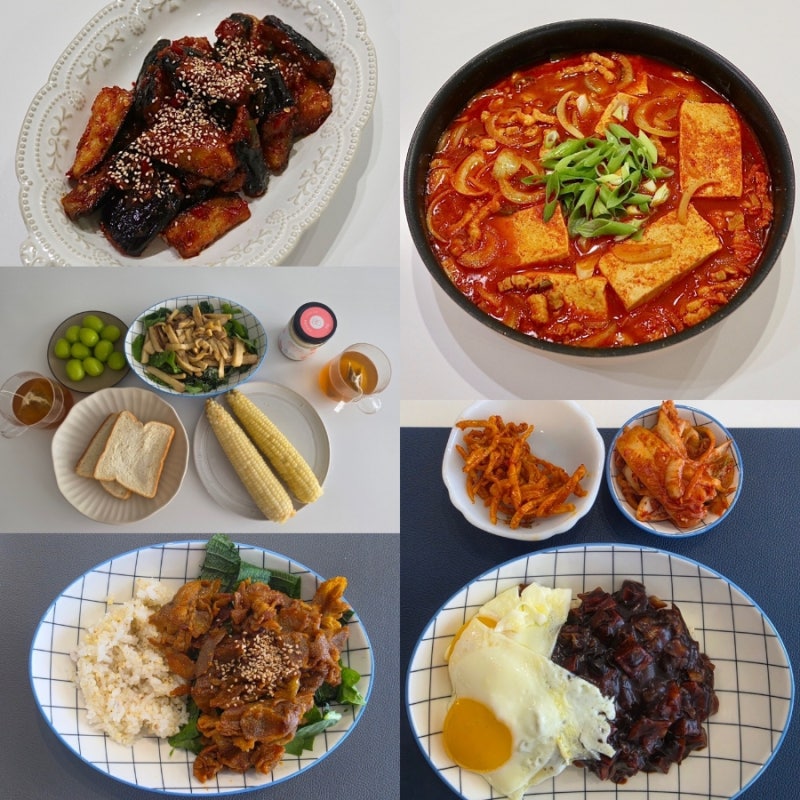 10월 주간밥상 모음 식비절약하고 냉장고 터는 가을 일주일 집밥