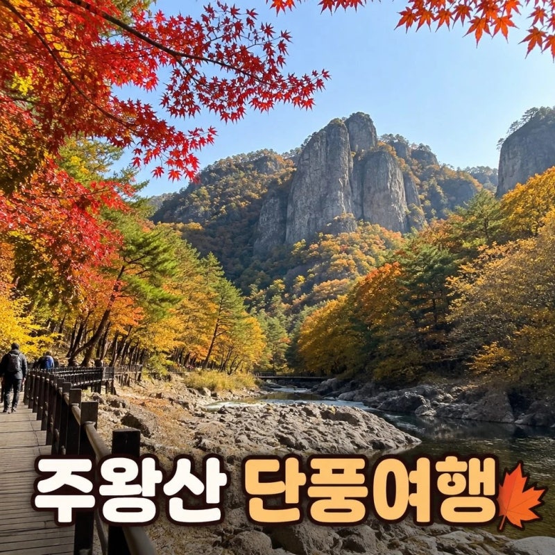 경북 청송 주왕산 10월 여행 단풍시기 주차 등산코스 총정리