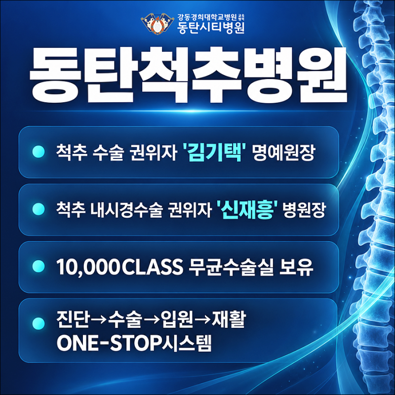 동탄척추병원, 목 허리 디스크 수술 방법은 어떤 상태에 따라 달라질까요?