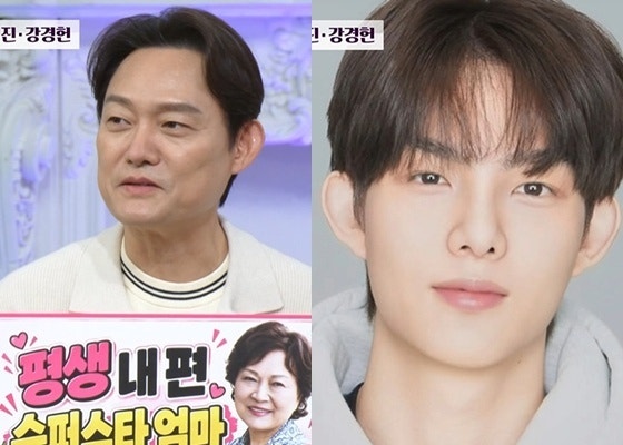 "연기 공부하고 싶어해"… 남성진 훈훈한 아들 공개에 어머니 김용림 DNA 놀라워