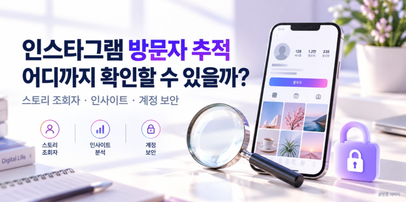 인스타그램 방문자 확인 방법 정말 가능할까? (프로필 조회 앱 실체 및 대체 꿀팁)