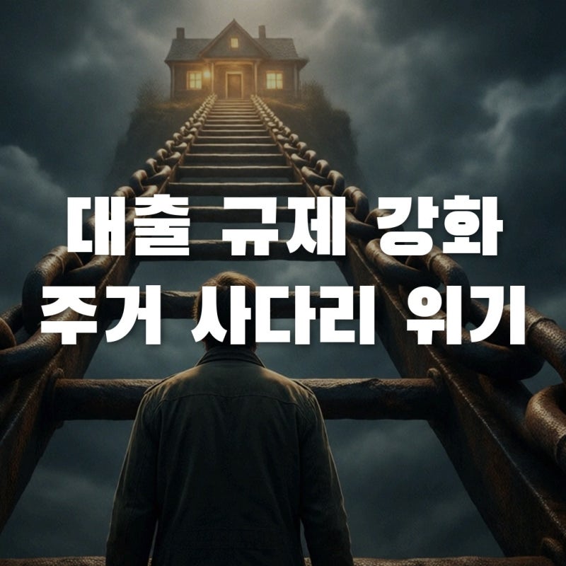 가계대출규제 강화, 무주택자 주거 사다리 정말 끊기는 걸까?