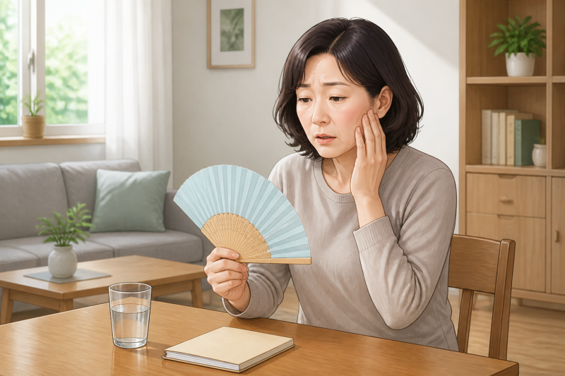 갱년기초기증상, 달라진 월경과 잠을 함께 살필 때