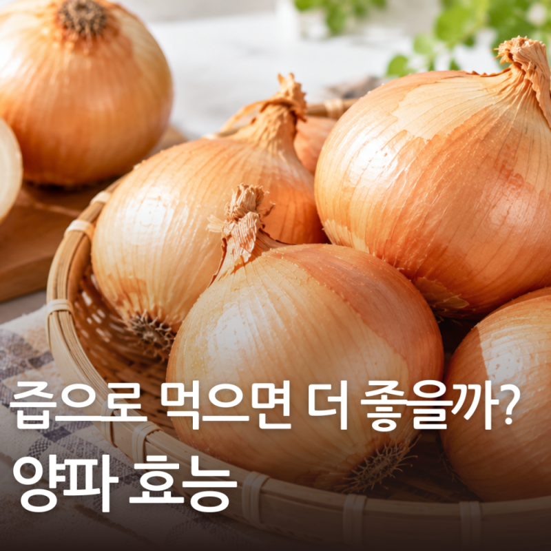 양파 효능, 양파즙으로 먹으면 더 좋을까?