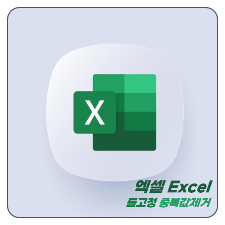 엑셀 중복값 제거 틀 고정 excel 예제 포함