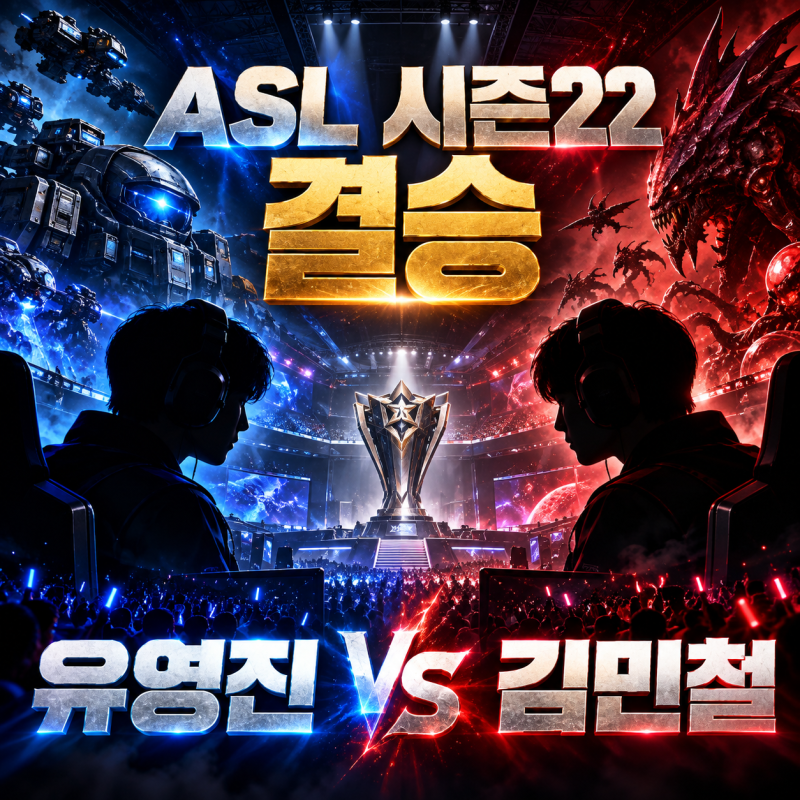 ASL 시즌22 결승 대진 확정｜유영진 김민철 일정·장소 총정리