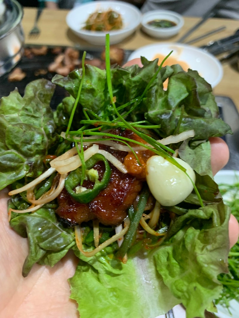 청주 주성동 정겨운수제숯불갈비 식사와 술이 함께하는 숯불갈비 맛집