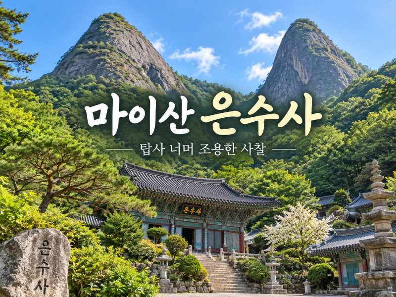 마이산 은수사, 탑사와 뭐가 다를까? 청실배나무·주차·탐방코스