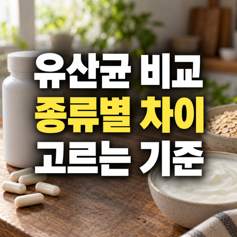 유산균 종류 비교, 프로바이오틱스·프리바이오틱스·신바이오틱스 차이
