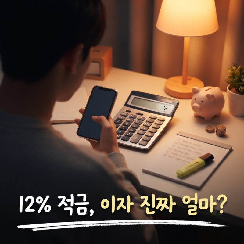 국민은행 적금 추천, 연 12% 받으면 이자 진짜 얼마일까?