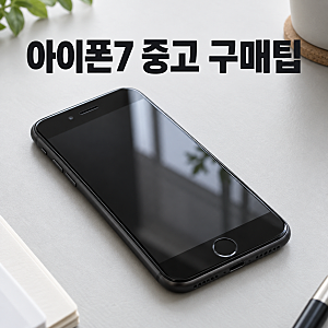 아이폰7 공기계로 다시 살 만할까, 중고 구매 전 확인할 기준