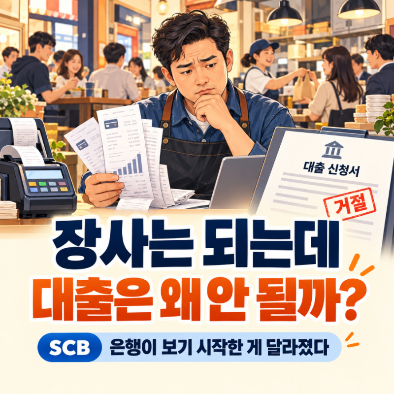 장사는 되는데 대출은 왜 안 될까? 은행이 보기 시작한 게 달라졌다