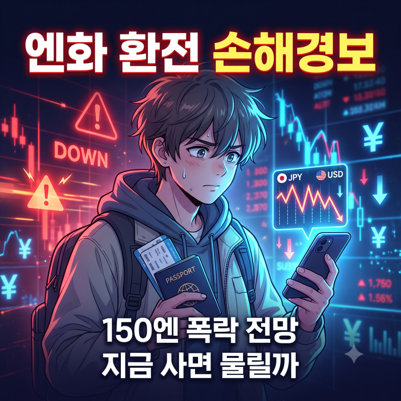 158엔 찍는다더니, MUFG가 결국 155엔으로 낮춘 이유