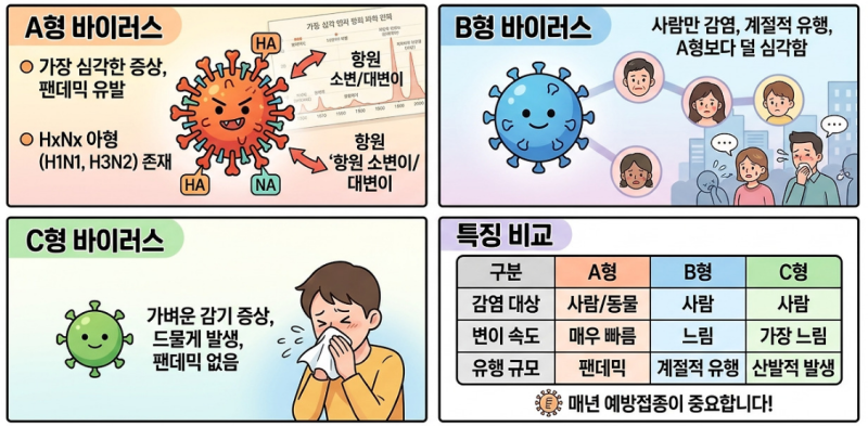 '26-'27절기 독감 예방접종 정리: 무료접종 대상부터 유료 가격까지