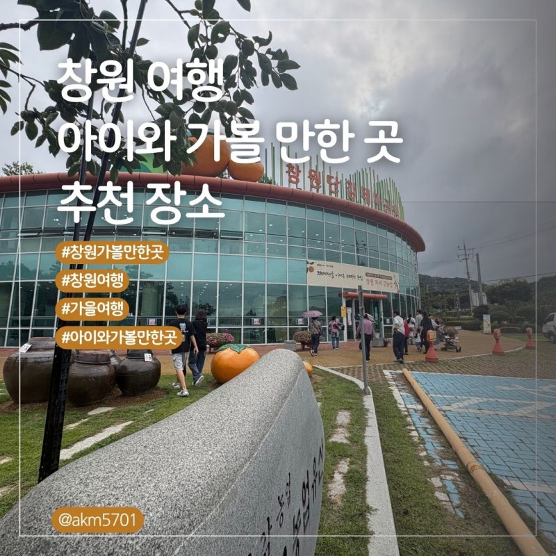 창원 아이와 가볼 만한 곳 가족 나들이로 다녀온 동읍 단감테마파크 (입장료, 주차, 꿀팁 총....