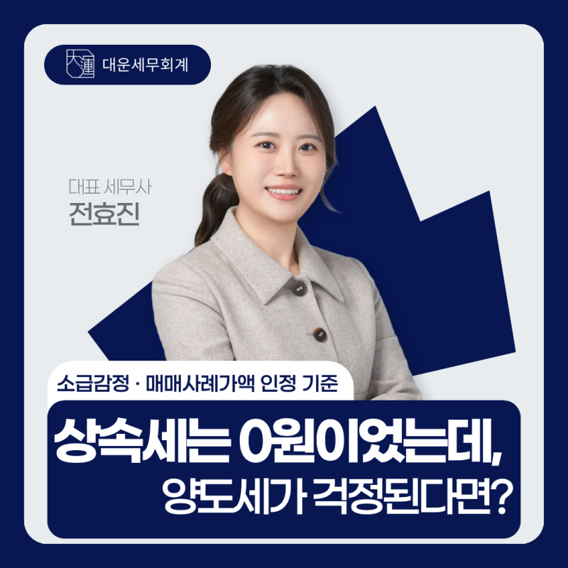 상속받은 부동산 양도세, 취득가액을 다시 인정받을 수 있을까요?