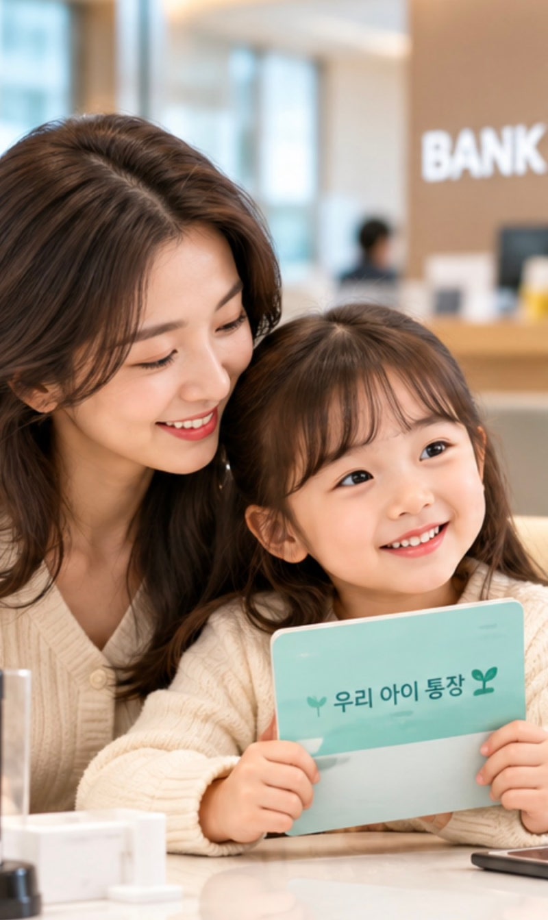 아이 통장 만들러 은행 갔다가 다시 돌아올 뻔..개설 서류 뭐가 필요할까?