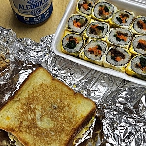 가락시장 숨은 맛집 밤 10시 오픈! 내돈내산 원조계란말이김밥