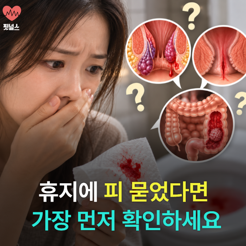 변에 피가 보였을 때 치질인지 확인해야 하는 기준 총정리