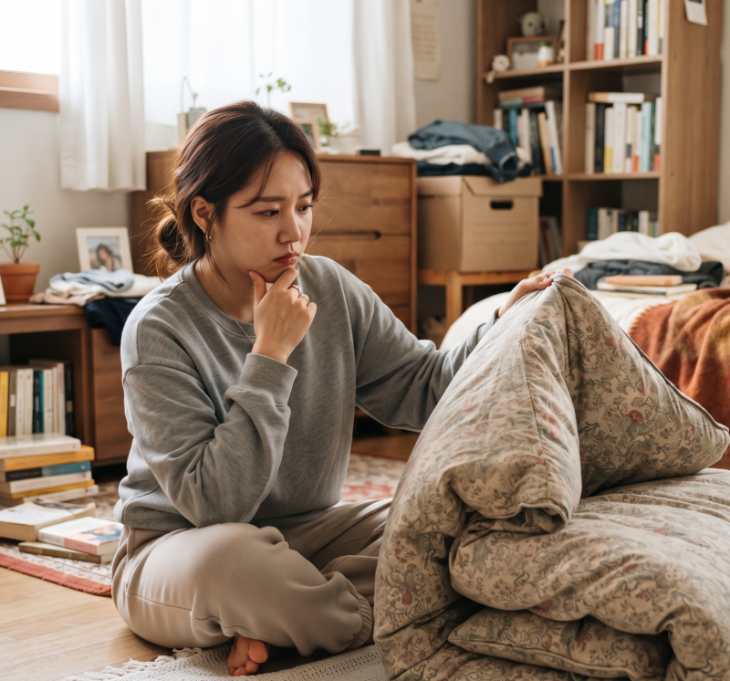 [생활 정보] 집안 살림 정리! 처치 곤란 오래된 이불, 종류별로 버리는 방법 총정리 (아파트·....
