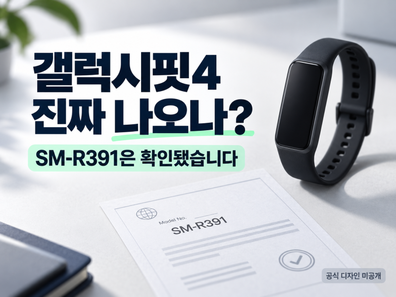 갤럭시핏4 출시일 언제? SM-R391 확인됐지만 핏3 지금 사도 될까