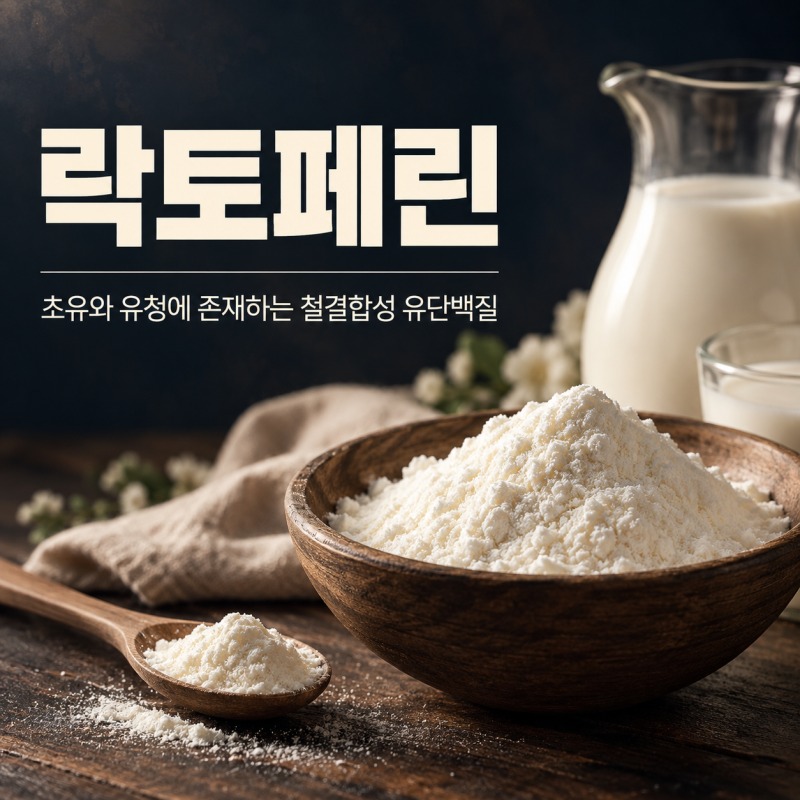 락토페린 효능 8가지 다이어트 유산균 부작용