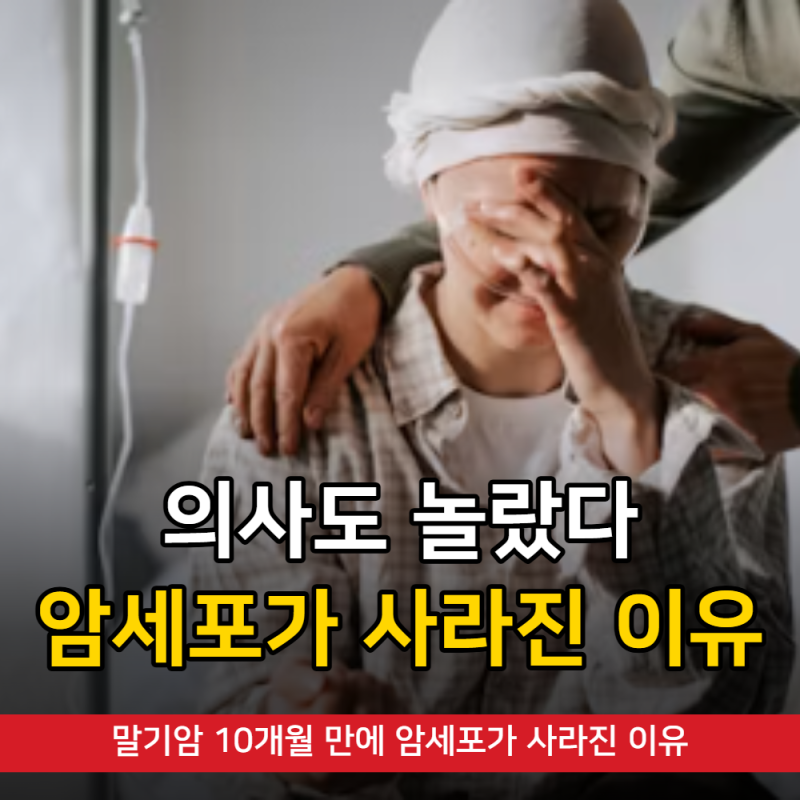 의사도 놀랐다…말기암 10개월 만에 암세포가 사라진 이유
