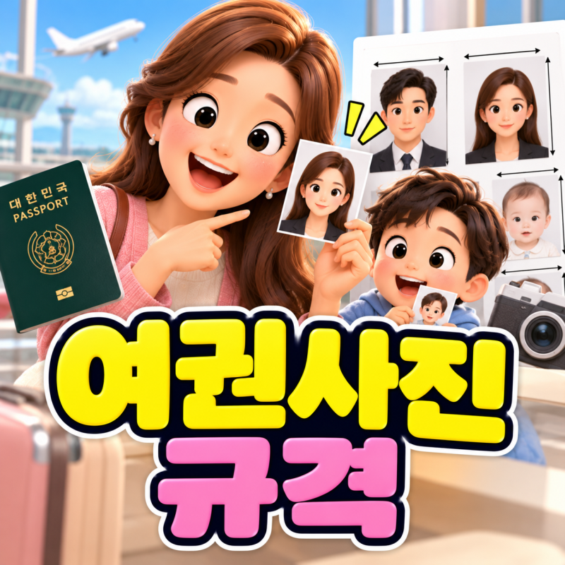 여권사진 규격(규격 확인 방법, 규격 변환 사이트, 아기 여권사진 규격)
