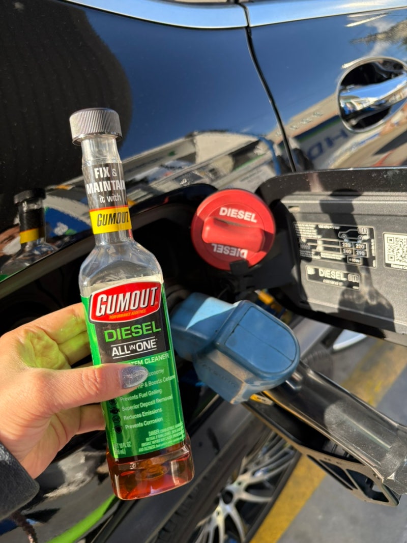 [디젤 연료첨가제 추천]겨울 오기 전 넣어본 ‘검아웃 올인원’사용방법 및 효과 후기