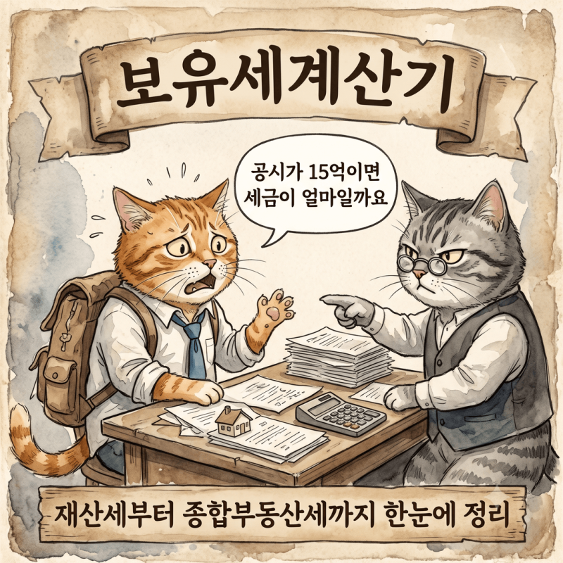 주택재산세계산기 사용법, 공시가격 조회부터 지방세법 제111조 세율 적용까지, 재산세확인 ....