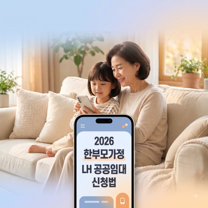 2026 한부모가정 LH 공공임대 신청법