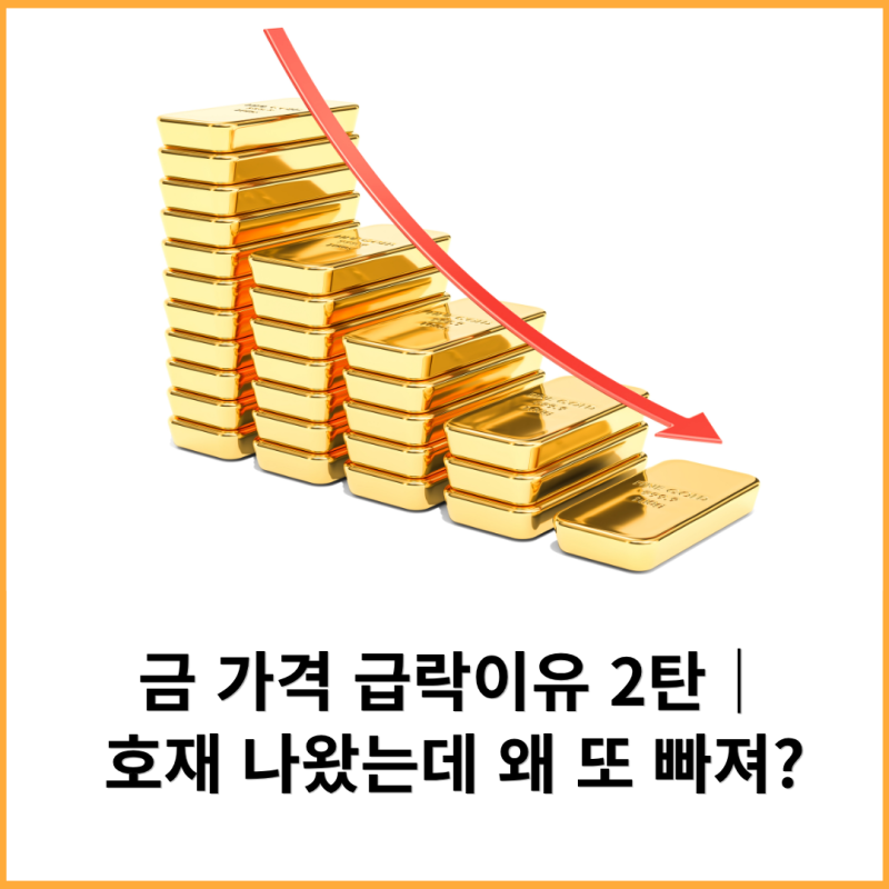 금 가격 급락이유 2탄｜금리 인상 확률 70%→20%로 꺾였는데, 금값은 왜 또 빠졌을까? (10월 6일 ....