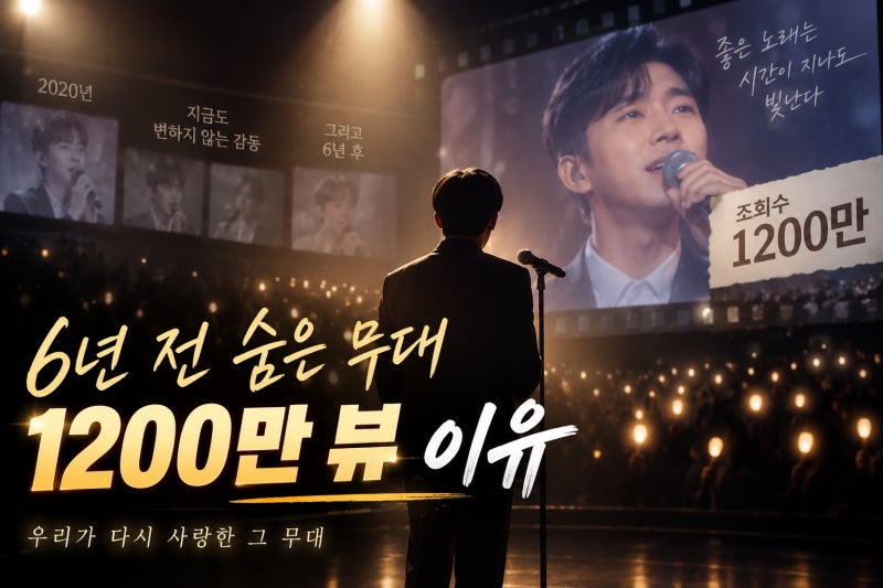 임영웅 6년전 덤 무대 1200만뷰, 왜 다시 봤나
