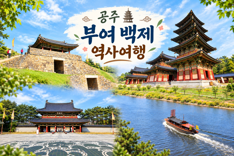 공주 부여 여행 공산성부터 부소산성 낙화암까지 백제 역사여행