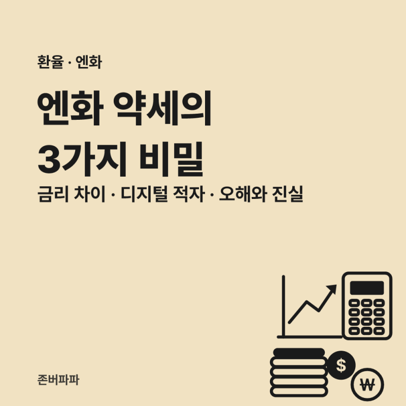 엔화, 금리 올렸다는데 왜 자꾸 내릴까? 외환 시장의 3가지 비밀