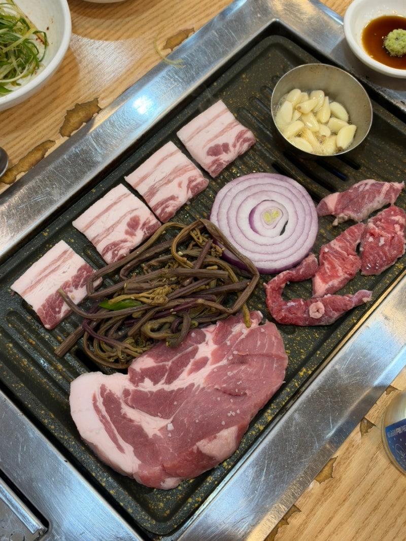 순천 삼겹살 맛집 아랫장 장안정육식당 30년 전통 삼겹살 후기