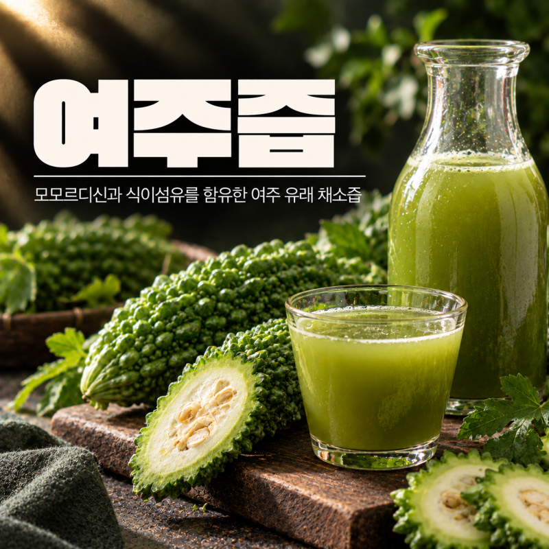 여주즙 효능 8가지 당뇨 유기농 생 부작용